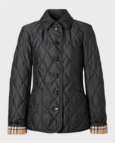 fernhill quilted coat burberry|burberry fernleigh quilted logo.